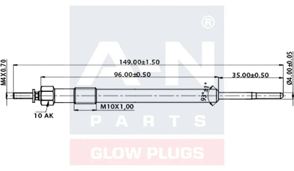 Glow Plug (A-N149038)