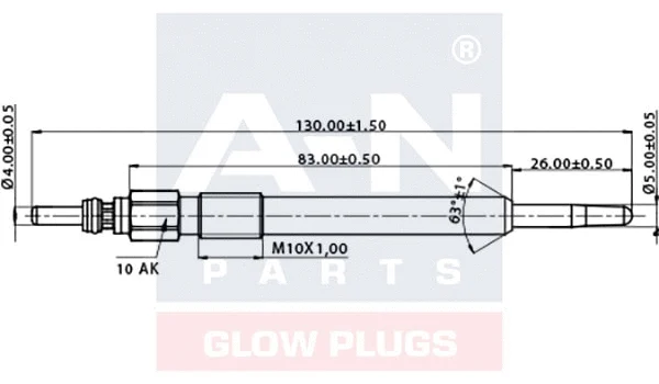 Glow Plug (A-N130195)