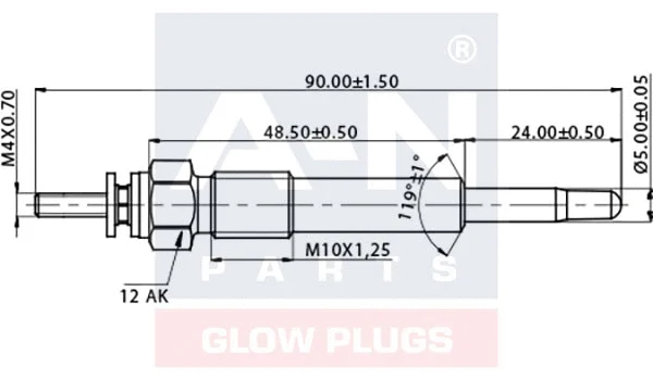 Glow Plug (A-N088045)