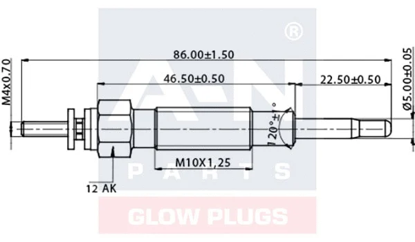 Glow Plug (A-N084079)