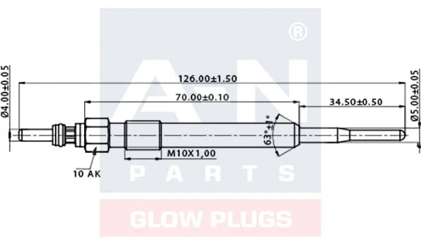 Glow Plug (A-N127338)