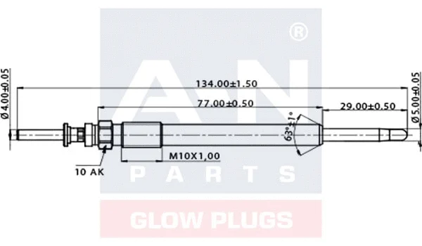 Glow Plug (A-N132300)