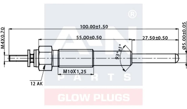 Glow Plug (A-N095107)