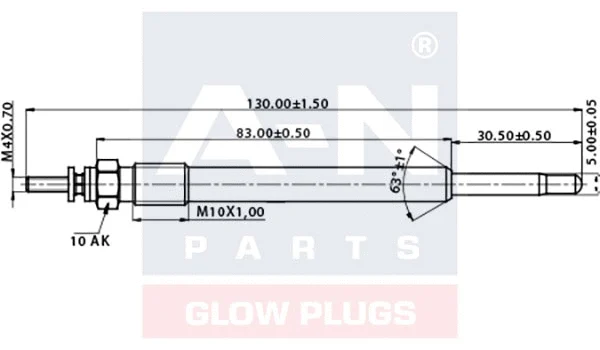 Glow Plug (A-N128365)