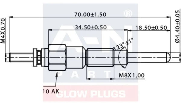 Glow Plug (A-N068045)