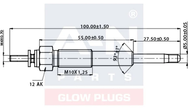 Glow Plug (A-N095146)