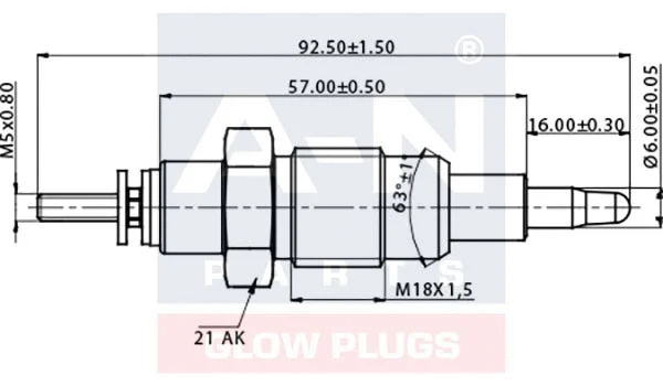 Glow Plug (A-N093811)