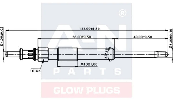 Glow Plug (A-N122392)