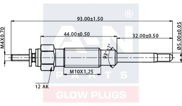 Glow Plug (A-N096001)