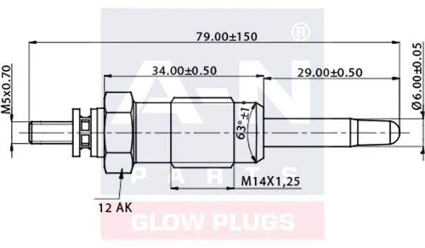 Glow Plug (A-N077210)