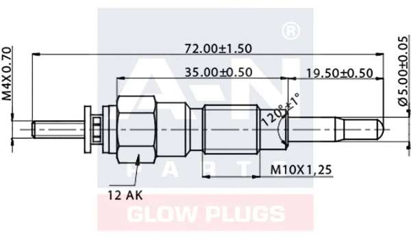 Glow Plug (A-N068121)