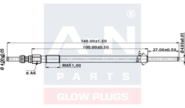 Glow Plug (A-N149014)