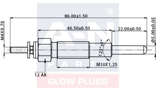 Glow Plug (A-N087104)
