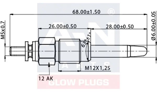 Glow Plug (A-N067984)
