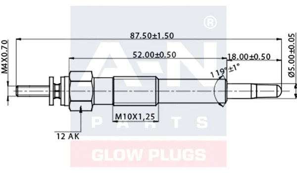 Glow Plug (A-N085495)