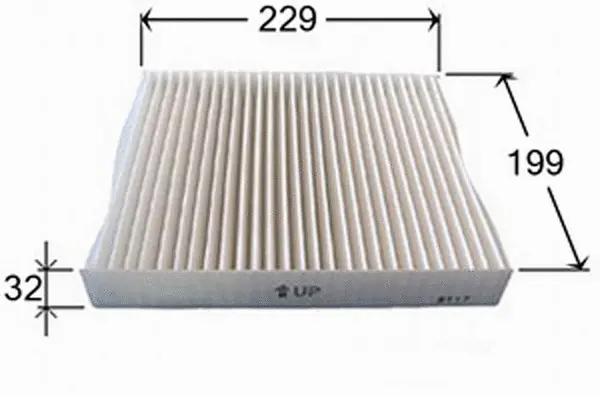 Filter, cabin air (AC22206)