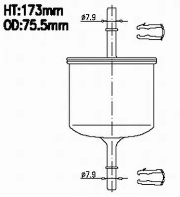 Fuel Filter (FSP45872M)