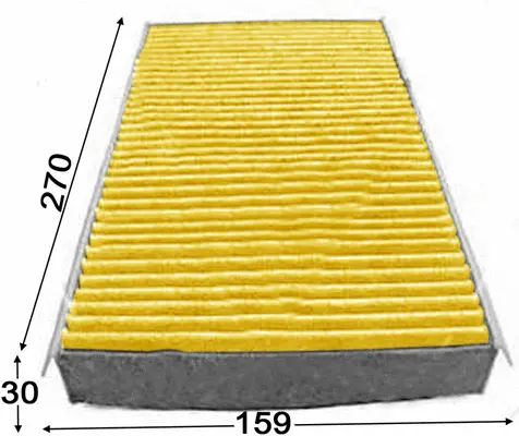 Filter, cabin air (AC47113B)