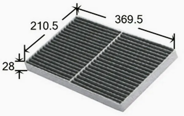 Filter, cabin air (AC31084)