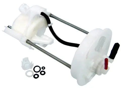 Filter, fuel feed unit