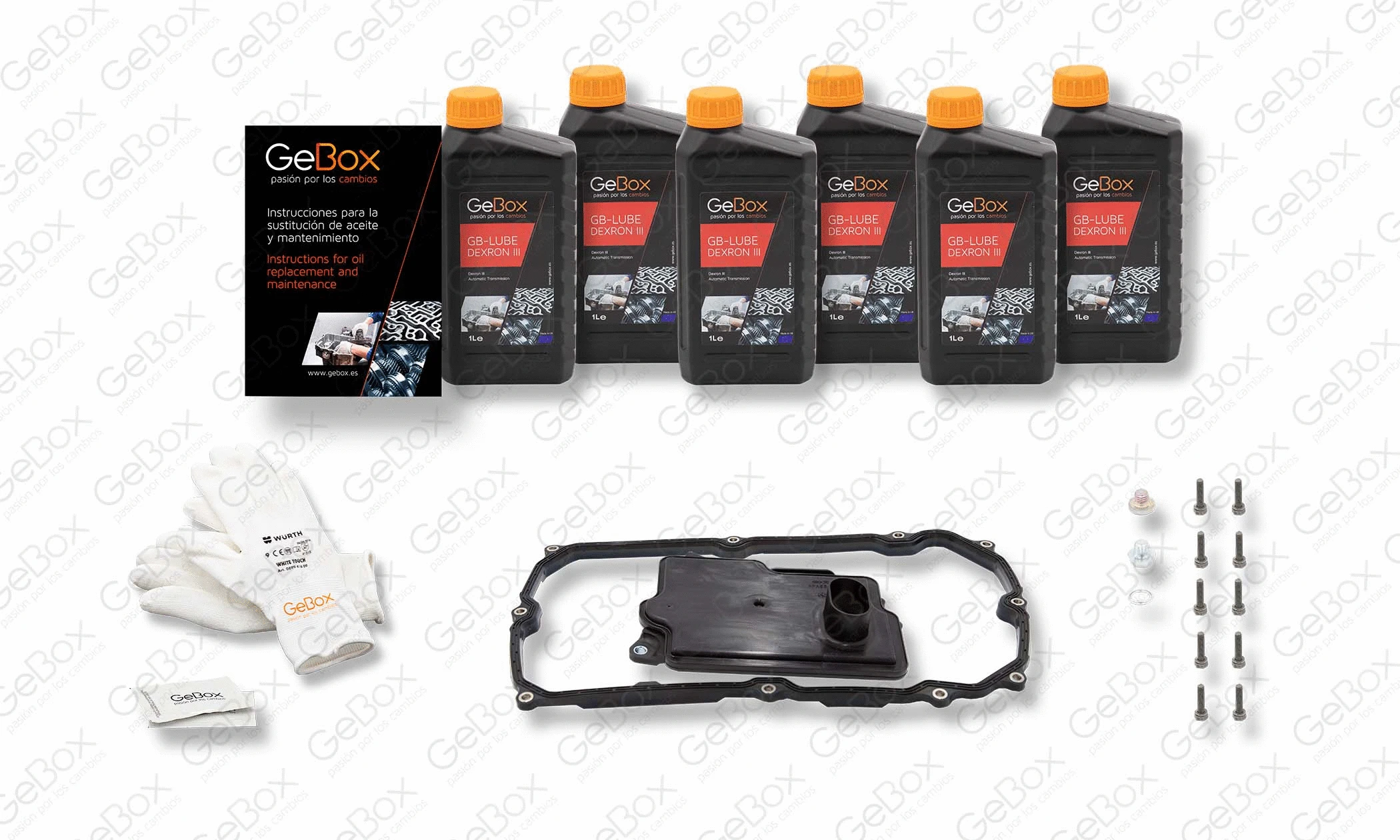 Parts kit, automatic transmission oil change (PM.001.0023)