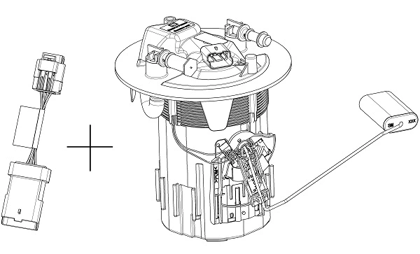 Sender Unit, fuel tank (AIS00179)
