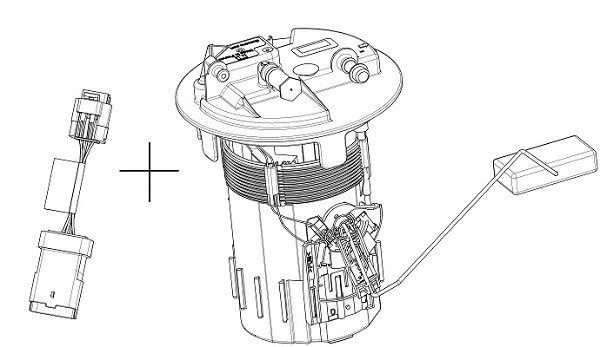 Sender Unit, fuel tank (AIS00121)