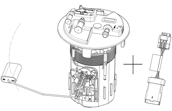 Sender Unit, fuel tank (AIS00152)