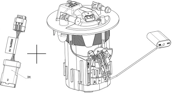 Fuel Feed Unit (AIS00139)