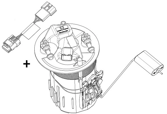 Sender Unit, fuel tank (AIS00126)