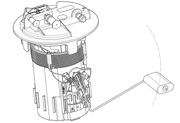 Sender Unit, fuel tank (AIS00155)