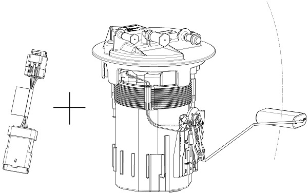 Sender Unit, fuel tank (AIS00144)