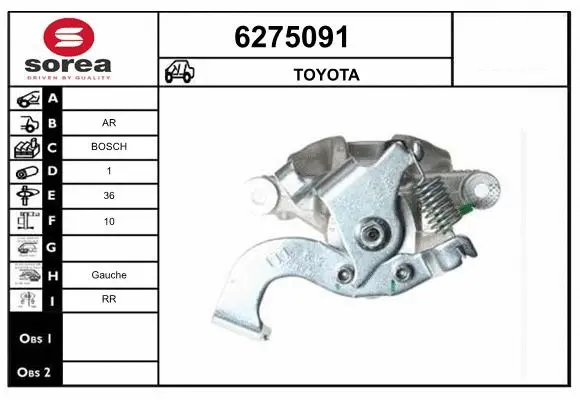 Brake Caliper (6275091)