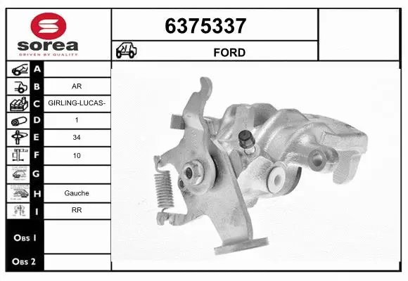 Brake Caliper (6375337)