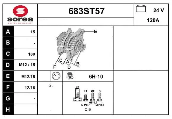 Alternator (683ST57)