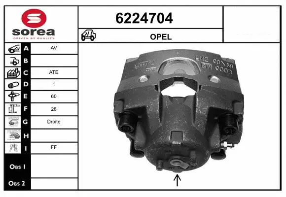 Brake Caliper (6224704)