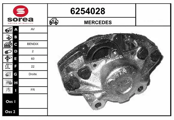Brake Caliper (6254028)