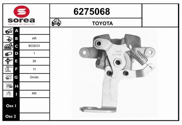Brake Caliper (6275068)