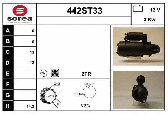 Starter (442ST33)