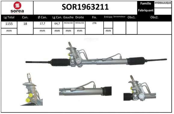 Steering Gear (SOR1963211)