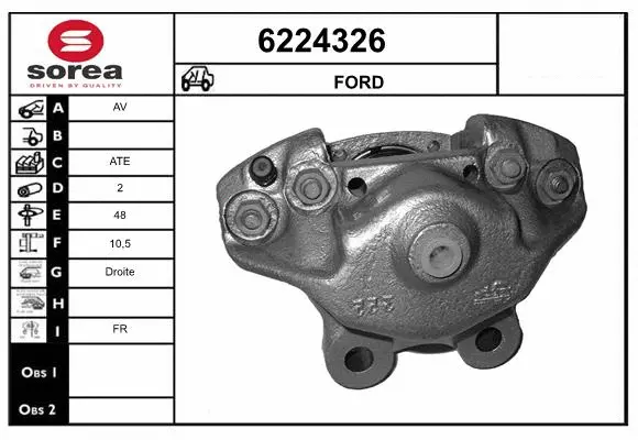 Brake Caliper (6224326)