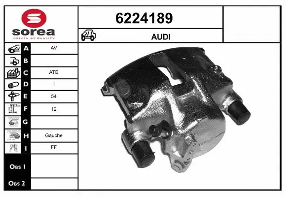 Brake Caliper (6224189)