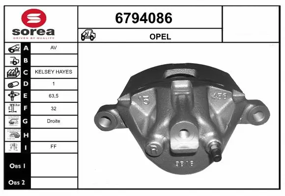 Brake Caliper (6794086)
