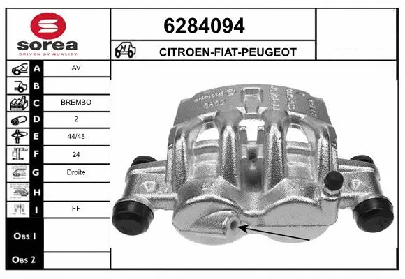 Brake Caliper (6284094)