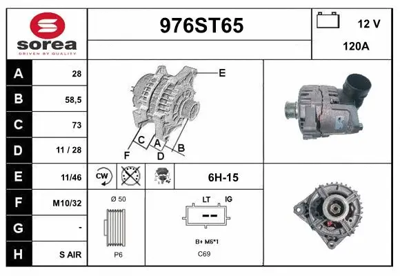 Alternator (976ST65)