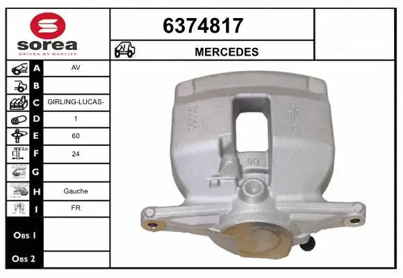Brake Caliper (6374817)