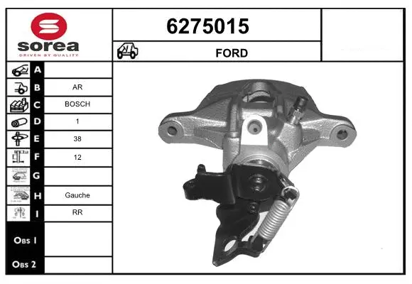 Brake Caliper (6275015)