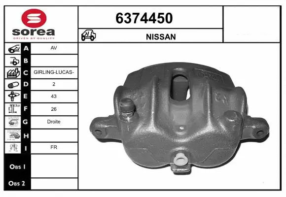 Brake Caliper (6374450)