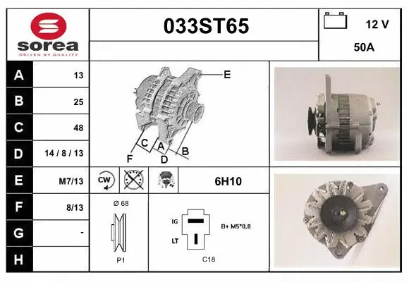 Alternator (033ST65)