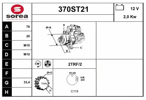 Starter (370ST21)
